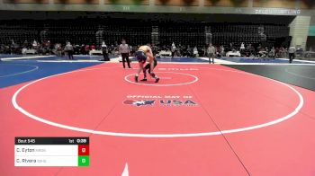 126 lbs Consi Of 32 #1 - Connor Eyton, Meridian - B vs Cristian Rivera, Sunnyside