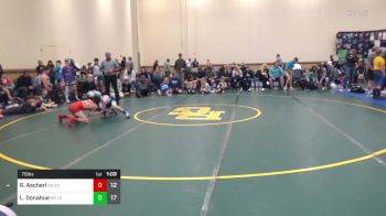 75 lbs Rr Rnd 2 - Ryder Ascherl, Compound K-8 vs Luke Donahue, Louisville WC K-8