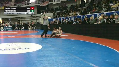 6A 138 lbs Quarterfinal - Davis Smith, Mountain Brook vs Isaac Jones, Gardendale Hs