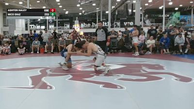 154 lbs Semifinal - Ashten Haley, Homegrown - HSC vs Nico Diaz, State College - HSC
