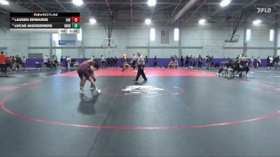 149 lbs Cons. Round 4 - Lauden Edwards, Coe vs Lucas Jagodzinske, Augsburg