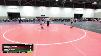 106A Semifinal - Evan Litzsinger, Hillsboro JV vs Bryson Hand, Choctaw