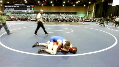 138 lbs Consi Of 16 #1 - Andrew Hufford, Northglenn vs Levi Chicas, Canyon View AZ