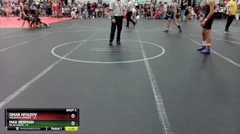 100 lbs Round 1 (6 Team) - Omar Niyazov, Vougar`s Honors vs Max Berman, PA Alliance