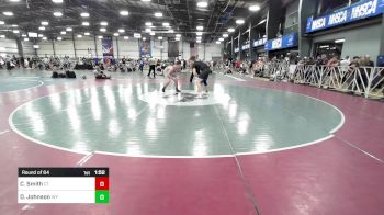 160 lbs Round Of 64 - Cardell Smith, CT vs Draedyn Johnson, WY