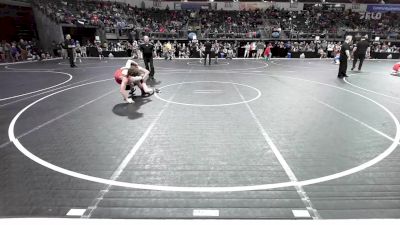 120 lbs Consi Of 8 #1 - Zane Bartz, Bulls vs Jaydon Eddy, Team Action Wrestling Club