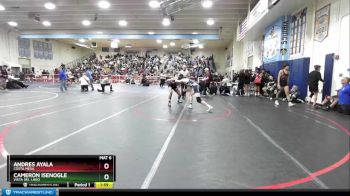 152 lbs Champ. Round 2 - Cameron Isenogle, Vista Del Lago vs Andres Ayala, Costa Mesa