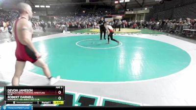 61 lbs Champ. Round 1 - Robert Darnell, NorthEast 509 Wrestling Club vs Devon Jameson, Franklin Pierce Cardinal Wrestling Club