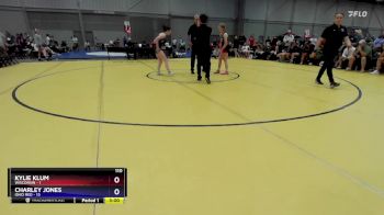 110 lbs Round 3 (8 Team) - Kylie Klum, Wisconsin vs Charley Jones, Ohio Red