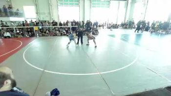 89 lbs Rr Rnd 2 - Jeremiah Zuniga, So Cal Grappling vs Gabriel Bouzanquet, Chain Gang