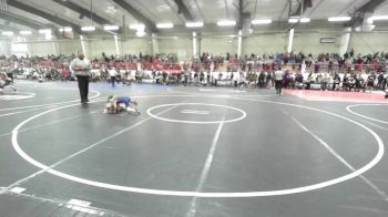 40 lbs Quarterfinal - Phoenix Benavides, No Team vs Wes Rackham, Badlands WC
