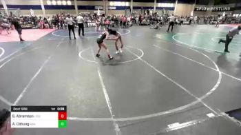 101 lbs Consi Of 4 - Sofia Abramson, Legends Of Gold LV vs Abbeygael Cabuag, Awa