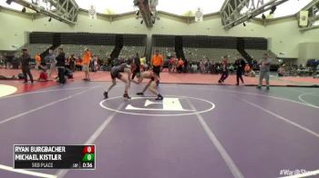 128-I 3rd Place - Ryan Burgbacher, Patchogue Medford Raiders vs Michael Kistler, Talon-Northampton