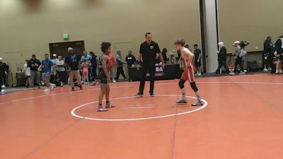 105 lbs Cons. Sub-quarters - Jackson Keiser, Mecca vs Bryce Thomas, Rampage Wrestling