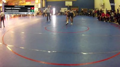215 lbs Champ. Round 1 - Brady O`Connell, Elsinore vs Aaron Montes, Eleanor Roosevelt