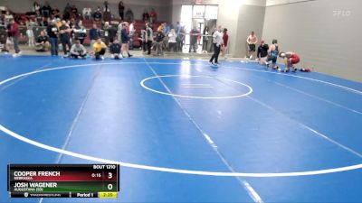 174 lbs Cons. Round 2 - Josh Wagener, Augustana (SD) vs Cooper French, Nebraska