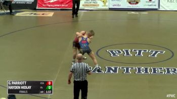 152 Finals - Griffin Parriott, USA vs Hayden Hidlay, Pennsylvania