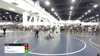 50 lbs Quarterfinal - Isaiah Meza, Savage House WC vs Deklan Mondragon, Ravage WC