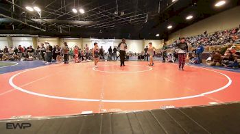 90-99 lbs Rr Rnd 2 - Maxwell Johnson, All American Wrestling vs Cal Lovelace, Aztec Grappling Academy
