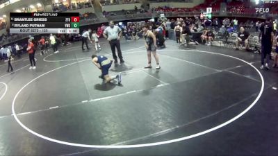 120 lbs Cons. Round 4 - Ryland Putnam, York Wrestling Club vs Brantlee Griess, 2TG