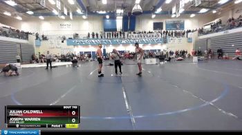 195 lbs Cons. Round 4 - Julian Caldwell, Pocatello vs Joseph Warren, Star Valley