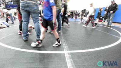 76-84 lbs Rr Rnd 1 - Madison Stow, F-5 Grappling vs Kolby Sweeney, Grover Rains Wrestling Club