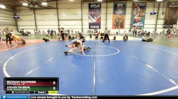 110 lbs Rd# 10- 4:00pm Saturday Final Pool - Beckham Zachmeier, No Escape W.A. vs Steven Faubion, NCWAY National Team