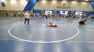 110 lbs Cons. Semi - Aaron Melendez, Uintah Wrestling vs Sifa Tafisi, Charger Wrestling Club