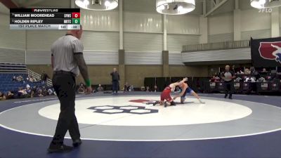 140 lbs 1st Place Match - Holden Ripley, Midwest Regional Training Center vs William Moorehead, Sly Fox Wrestling Club