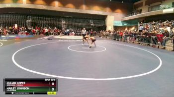 105 lbs Champ. Round 1 - Macie Nelson, Del Oro vs Megan Morales, Central