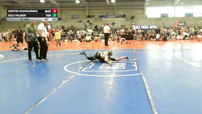 85 lbs Semifinal - Griffin Doroshenko, Mat Assassins Black - EL vs Kolt Palmer, POWA - EL