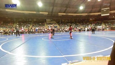 64 lbs Consi Of 16 #2 - Stephen Adams, Best Trained vs Oakes Benton, Honey Badgers Wrestling Club