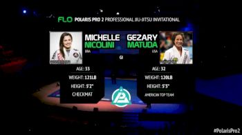 Polaris Pro 2: Michelle Nicolini vs. Gezary Matuda - Gi