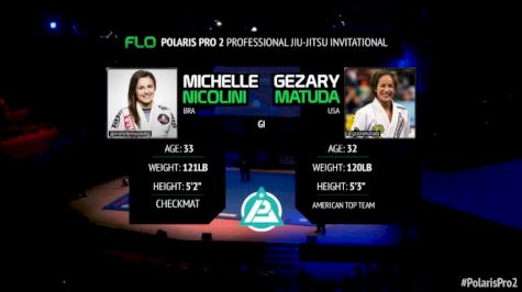 Polaris Pro 2: Michelle Nicolini vs. Gezary Matuda - Gi