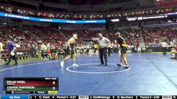 3A-285 lbs Cons. Round 4 - Cooper Martinson, Southeast Polk vs Nolan Pagel, Carlisle