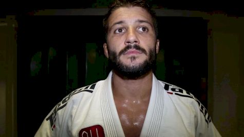 Luca Anacoreta Happy After Triangle Submission At Polaris 2