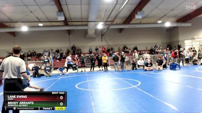 157 lbs Cons. Round 4 - Brody Arrants, Nebraska-Kearney vs Lane Ewing, Mary