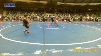 49 lbs Consi Of 16 #2 - Wyatt Worth, Collinsville Cardinal Youth Wrestling vs Cooper Simpson, Salina Wrestling Club