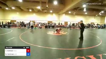 57 kg Round Of 32 - Troy Hohman, Young Guns Wrestling Club vs Nathanial Hartman, MWC Wrestling Academy
