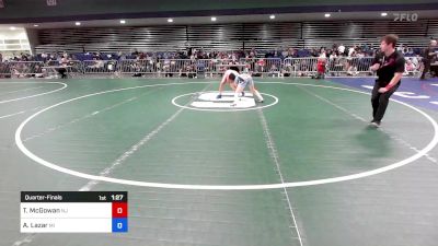 132 lbs Quarterfinal - Taina McGowan, NJ vs Alexis Lazar, MI