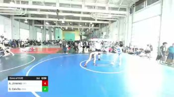 132 lbs Quarterfinal - Dustin Serizawa, Speakeasy WC vs Jordan Mallo, Chino WC