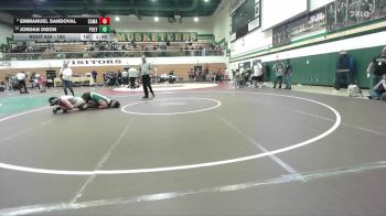 190 lbs Quarterfinal - Jordan Dizon, Poly/Long Beach vs Emmanuel Sandoval, Camarillo