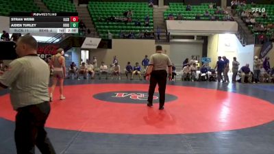 122 lbs Finals (2 Team) - Caleb Bryant, Elmore County School vs Brandon Harman, Beauregard HS