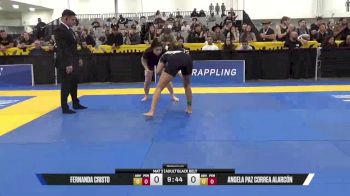 Angela Paz Correa Alarcón vs Fernanda Cristo 2025 World IBJJF Jiu-Jitsu No-Gi Championship