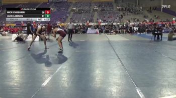 165 lbs Finals (2 Team) - Jack Lamson, RIT vs Nick Cheshier, Chicago