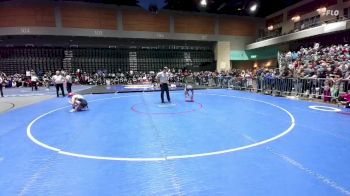 100 lbs Quarterfinal - Macy Moore, North Lake vs Maritza Medina, Caldwell