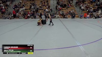 45 lbs Cons. Round 3 - Nalu Sylva, Black Hills Wrestling Academy vs Carson Krueger, Wabasso