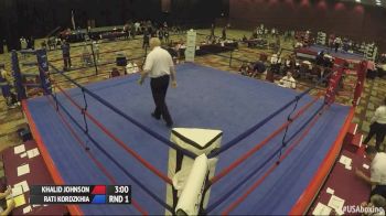 Khalid Johnson vs Rati Kordzkhia Junior Open and Youth National Championships