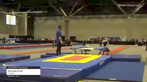 Brynnley Ford - Double Mini Trampoline, Wasatch - 2021 USA Gymnastics Championships