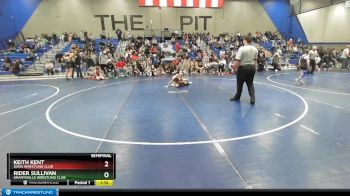 84 lbs Semifinal - Rider Sullivan, Grantsville Wrestling Club vs Keith Kent, Davis Wrestling Club